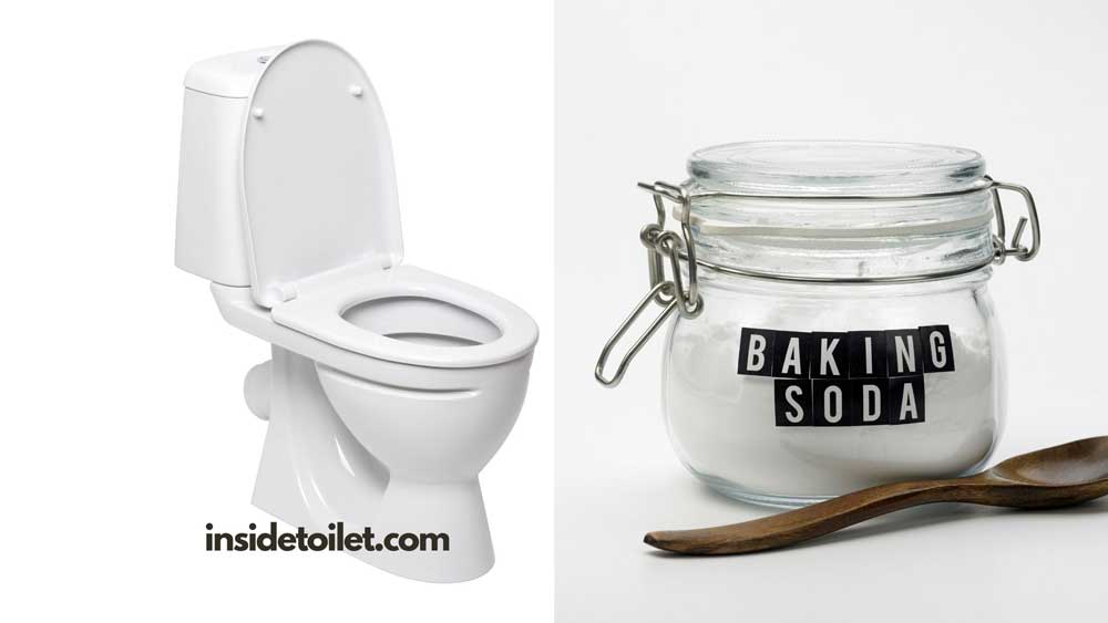 unclog toilet with baking soda