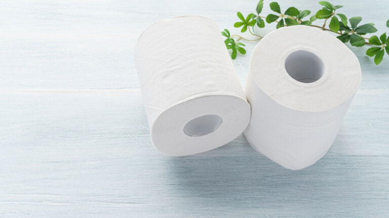 Old Fashioned School Toilet Paper