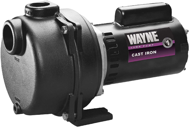 Wayne WLS200 2 HP Cast Iron High Volume Lawn Sprinkling Pump 2 Horsepower