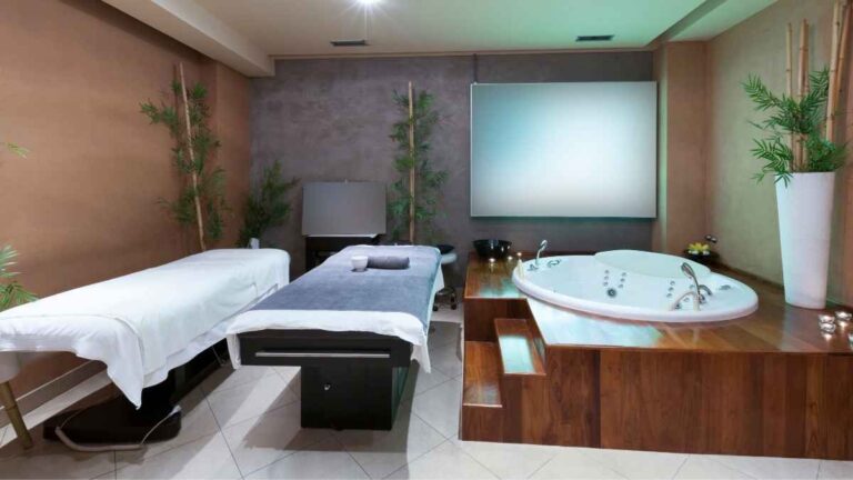 Table Shower Massage Bed